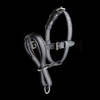 Leather Dog Head Collar No-Pull Walking
