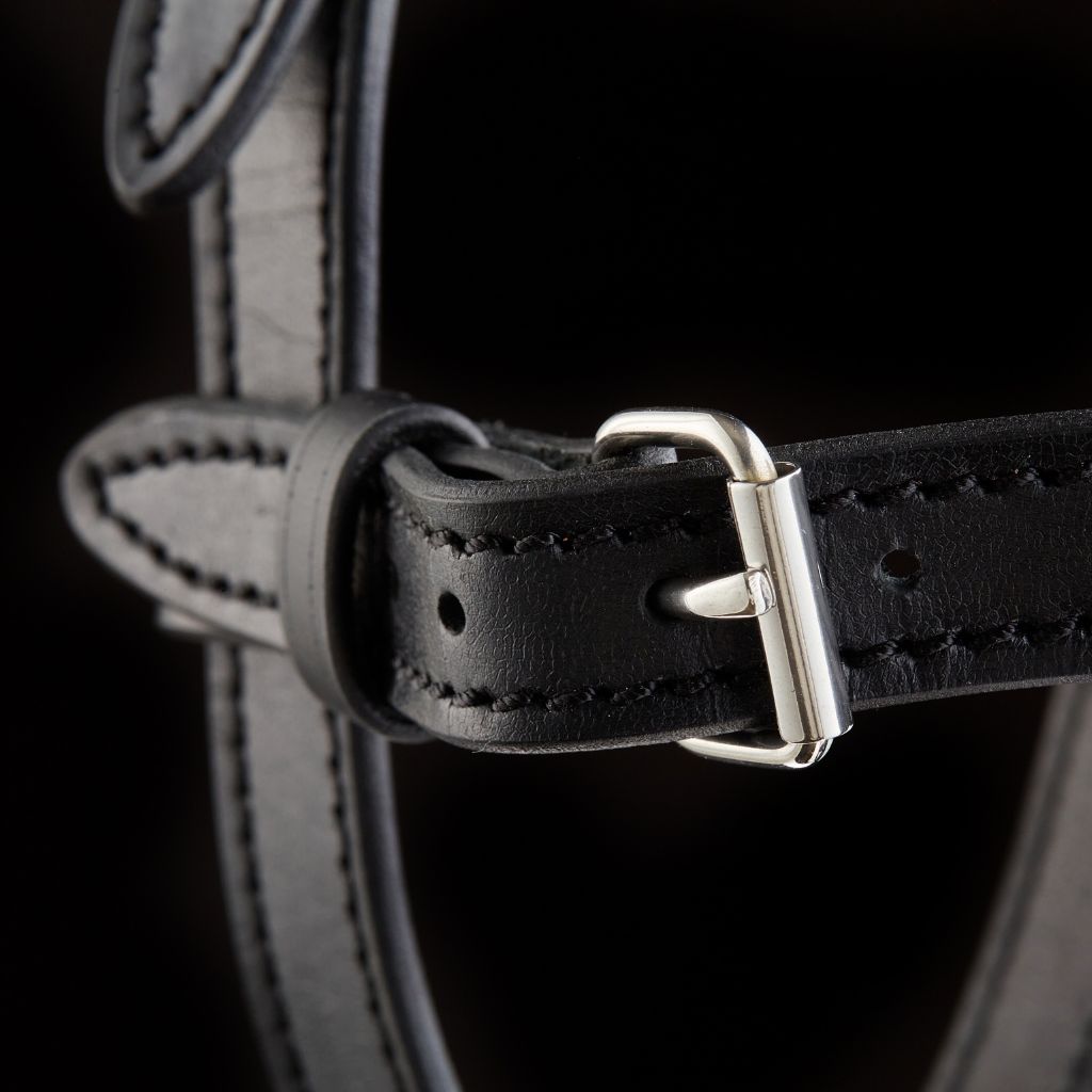 Leather Dog Head Collar No-Pull Walking