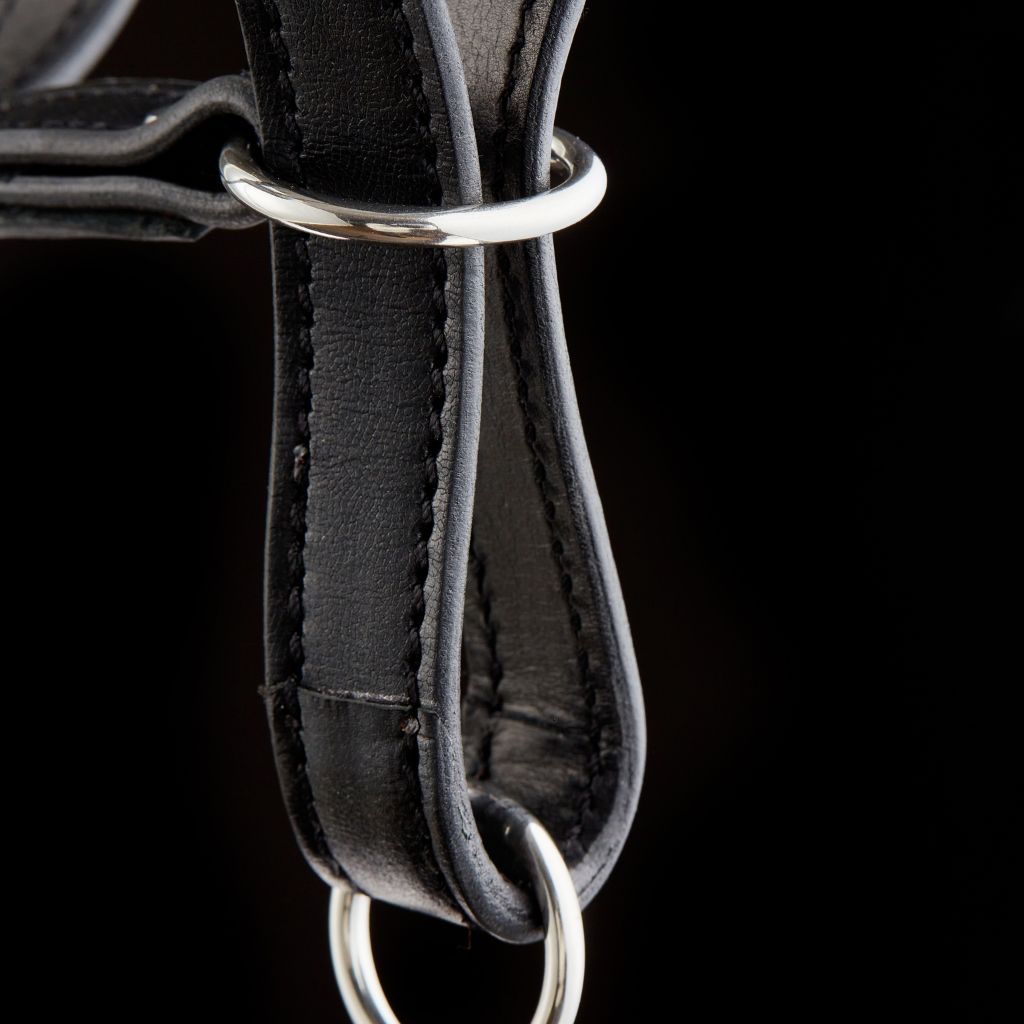 Leather Dog Head Collar No-Pull Walking
