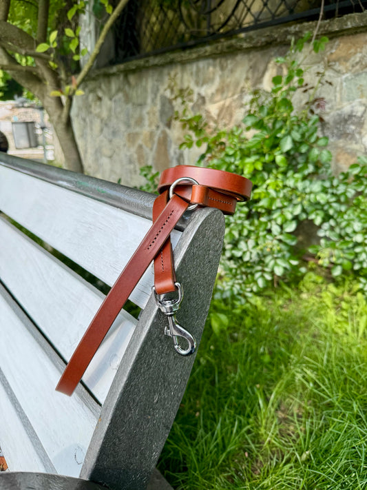 Classic Leather Dog Leash