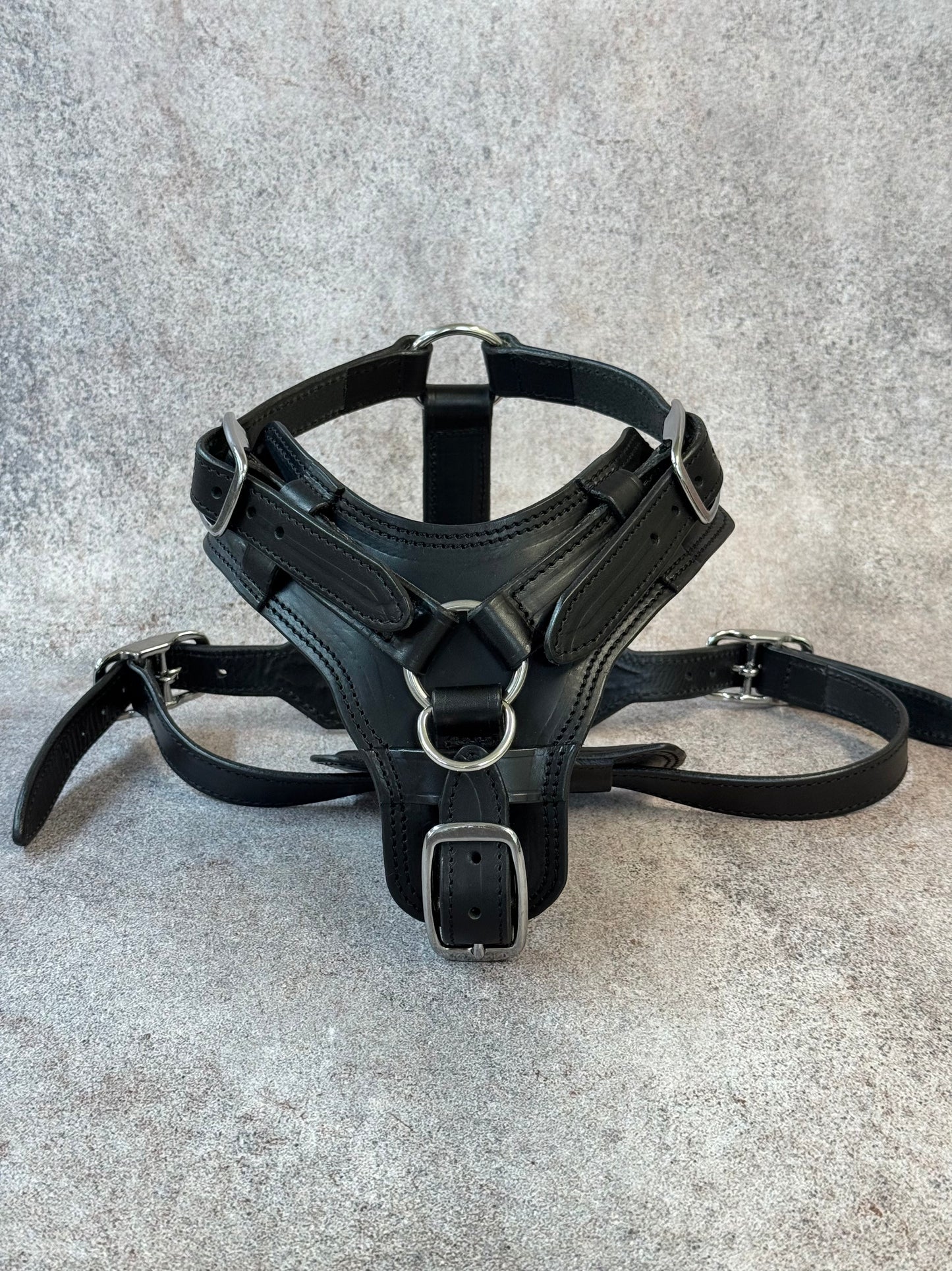 Front Clip Dog Harness Leather for Large Dog