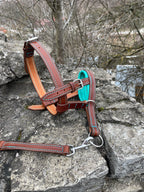 Leather No-Pull Head Collar for Large Dogs