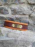 Personalized Dog Collar Padded Leather