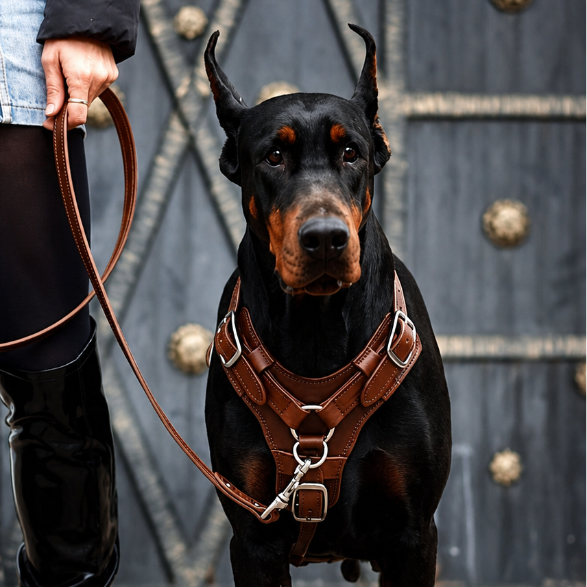 Luxury Leather Harness