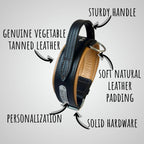 Handle Dog Collar Red Leather Handle Dog Collar 2 in Dog Collar with Handle Leather Collar with Brass Hardware
