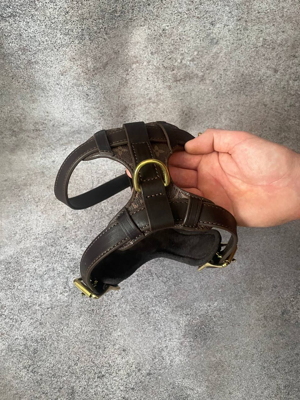 LV Leather Harness