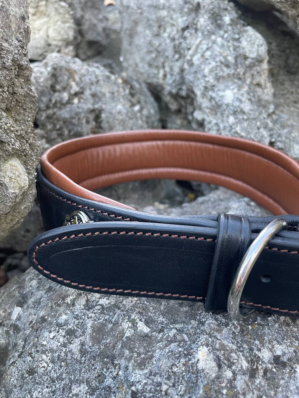 The Knight Leather Dog Collar