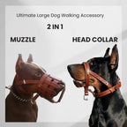 Dog Muzzle and Head Collar Set, Large Dog Muzzle Near Me