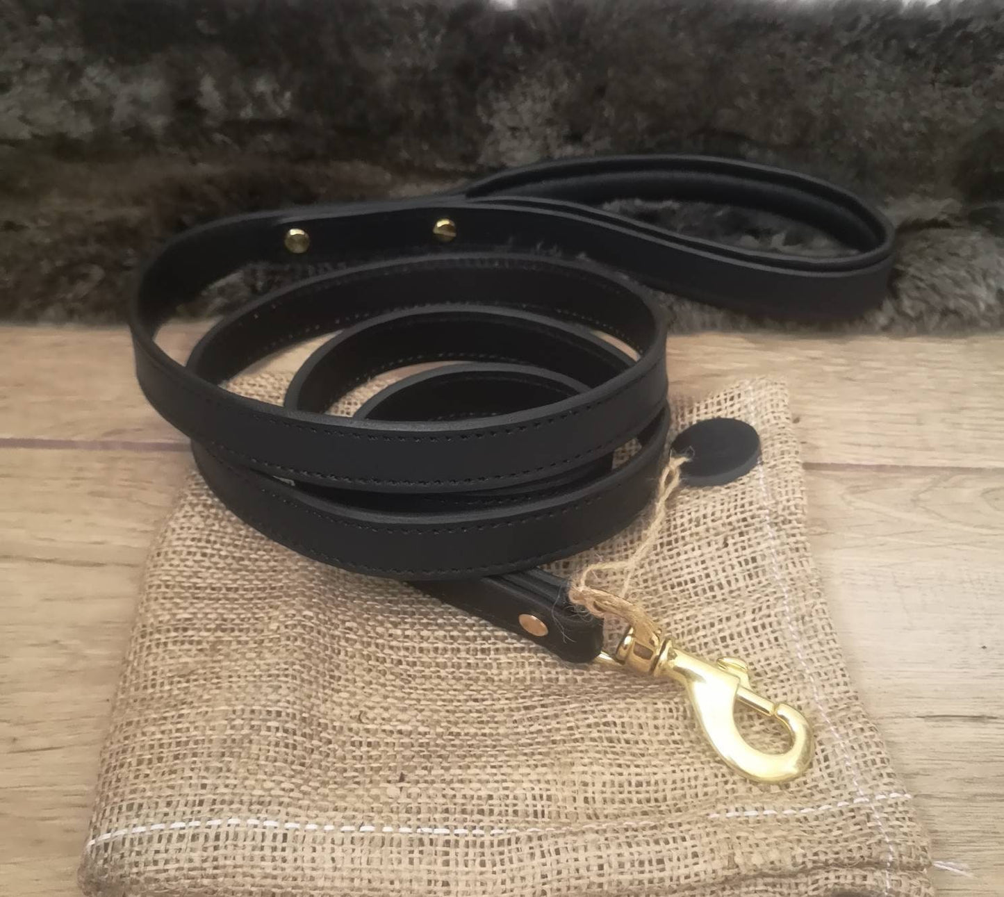 Heavy Duty Leather Dog Leash for Big Dog, Strong and Durable Leather Dog Leash for Large Breeds, Custom Dog Leash, Genuine Leather Dog Lead