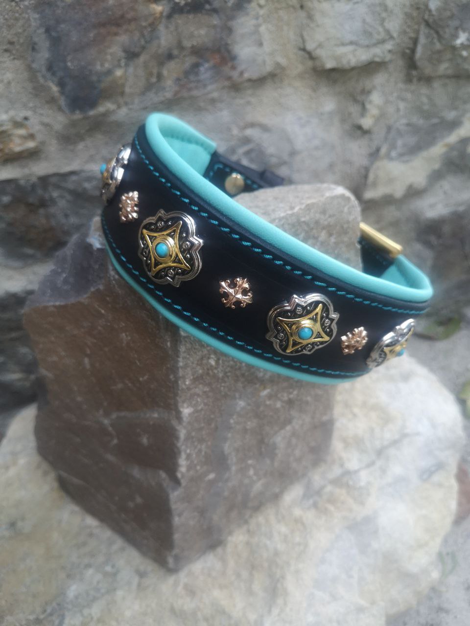 Luxury Leather Dog Collar