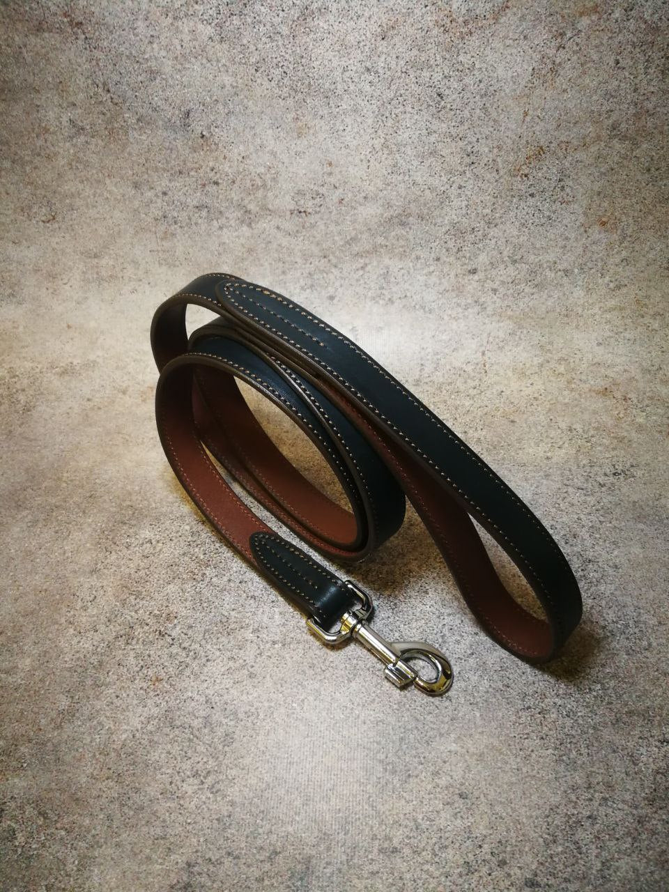 Classic Double Leather Dog Leash