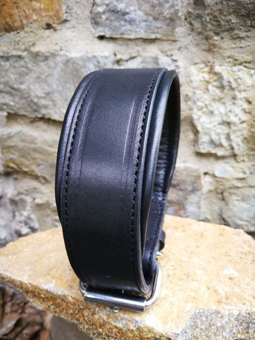 Classic Padded Leather Collar