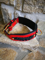 Braided Designer Leather Dog Collar
