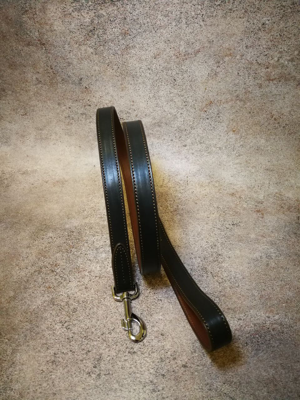 Classic Double Leather Dog Leash